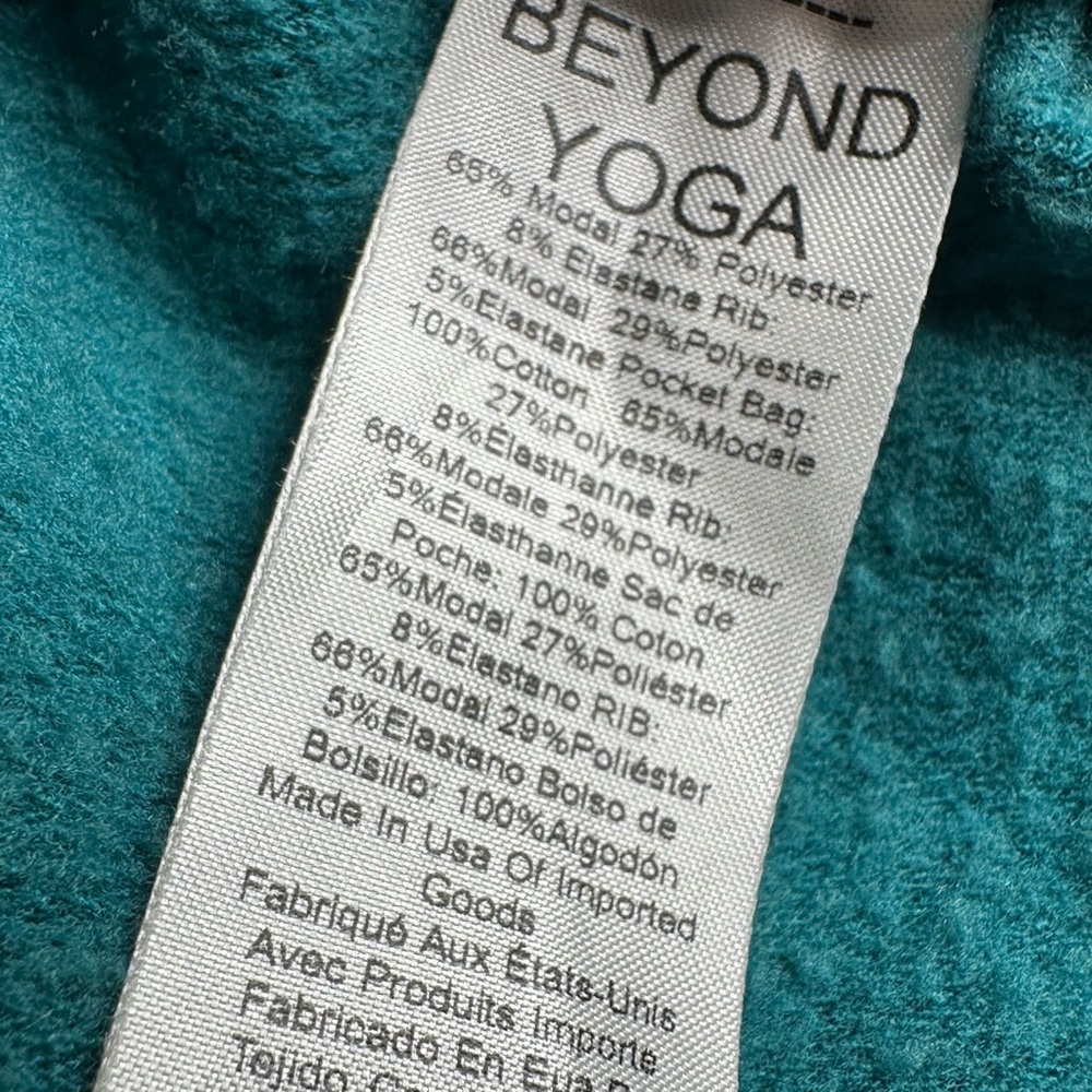 Beyond Yoga Sweat Pants Womens Medium Joggers Blue Gorpcore‎ Athleisure Soft - Picture 13 of 13